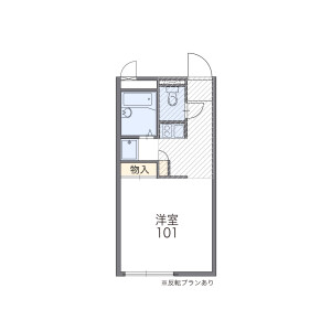 1K Apartment in Asahimachi - Machida-shi Floorplan
