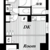 1DK Apartment to Buy in Taito-ku Floorplan