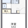 1K Apartment to Rent in Toda-shi Floorplan