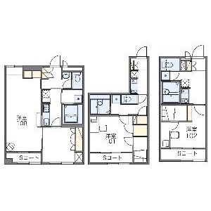 1LDK Apartment in Kamishiojiri - Ueda-shi Floorplan