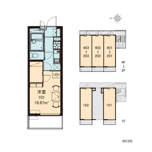 1K Apartment in Nishikamata - Ota-ku Floorplan