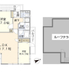 2LDK Apartment to Buy in Suginami-ku Floorplan