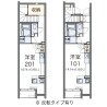 1R Apartment to Rent in Kita-ku Floorplan