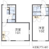 1K Apartment to Rent in Izumi-shi Floorplan