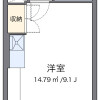 1R Apartment to Rent in Honjo-shi Floorplan