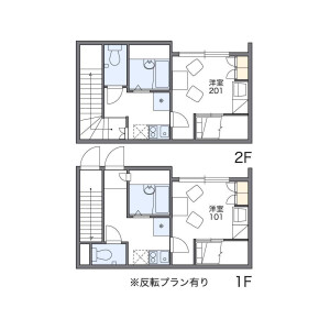 1K Apartment in Haginaka - Ota-ku Floorplan