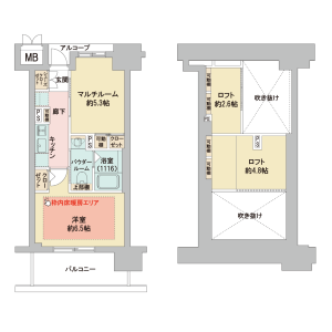 1SDK {building type} in Nagono - Nagoya-shi Nishi-ku Floorplan