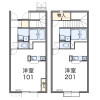 1K Apartment to Rent in Yotsukaido-shi Floorplan
