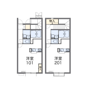 1K Apartment in Yotsukaido - Yotsukaido-shi Floorplan