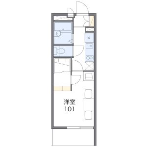 1K Mansion in Jusohigashi - Osaka-shi Yodogawa-ku Floorplan