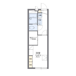 1K Apartment in Oi - Shinagawa-ku Floorplan