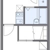 1K Apartment to Rent in Ikoma-shi Floorplan