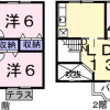 3LDK Apartment to Rent in Kai-shi Floorplan