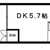 1DK Apartment to Buy in Kyoto-shi Nakagyo-ku Floorplan