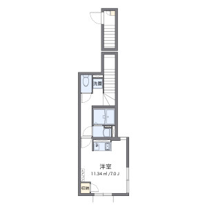 1R Apartment in Oi - Shinagawa-ku Floorplan