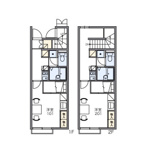 1K Apartment in Isawacho kawanakajima - Fuefuki-shi Floorplan