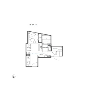 1K Mansion in Izumi - Suginami-ku Floorplan