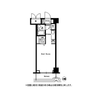 1R 맨션 in Minamikasai - Edogawa-ku Floorplan