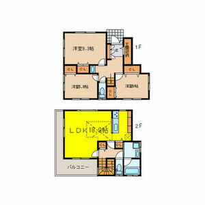 3LDK House in Hamadayama - Suginami-ku Floorplan