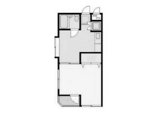 1DK Apartment to Buy in Itabashi-ku Floorplan