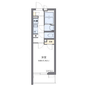 1K Mansion in Yamatocho - Nakano-ku Floorplan