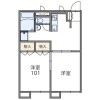 2DK Apartment to Rent in Chiba-shi Chuo-ku Floorplan