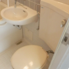 1R Apartment to Rent in Osaka-shi Chuo-ku Toilet