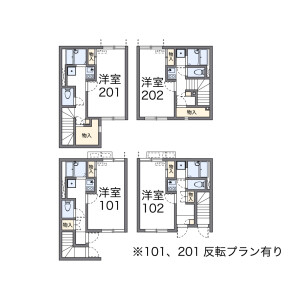 1K Apartment in Yobitsugi - Nagoya-shi Minami-ku Floorplan