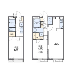 1K Mansion in Nishirokugo - Ota-ku Floorplan