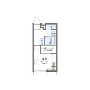 1K Apartment in Ihozaki - Takasago-shi Floorplan