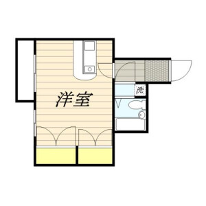 1K Mansion in Amanuma - Suginami-ku Floorplan