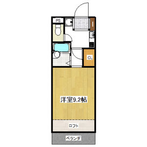 1K Mansion in Shido - Amagasaki-shi Floorplan