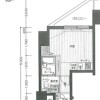 1K Apartment to Buy in Shibuya-ku Floorplan