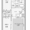 2LDK Apartment to Rent in Koganei-shi Floorplan