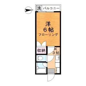 1K Mansion in Yanaka - Adachi-ku Floorplan