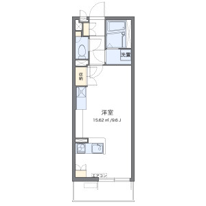 1R Mansion in Ogawacho - Kodaira-shi Floorplan