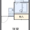 1K Apartment to Rent in Kobe-shi Nada-ku Floorplan