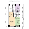 2LDK Apartment to Rent in Nagoya-shi Atsuta-ku Floorplan