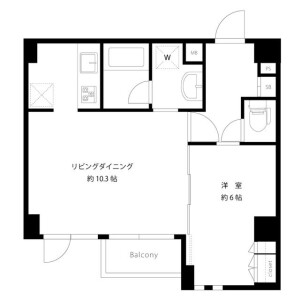 1LDK {building type} in Ikebukuro (2-4-chome) - Toshima-ku Floorplan