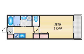 1K Mansion in Onoharahigashi - Mino-shi