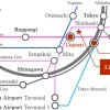 1LDK Apartment to Rent in Minato-ku Access Map