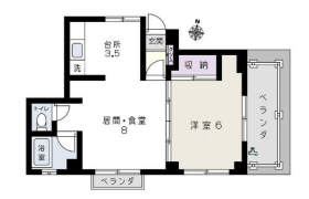 1LDK Mansion in Shinsencho - Shibuya-ku