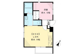 1LDK Apartment in Minamiazabu - Minato-ku