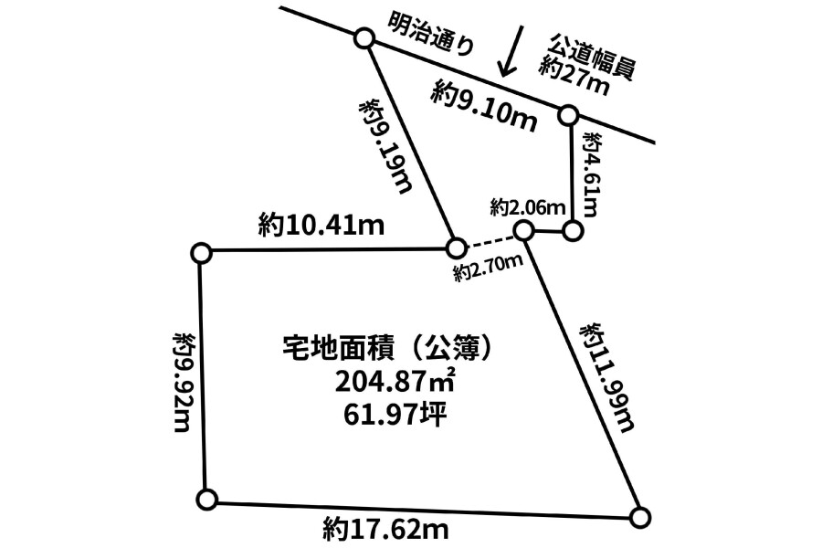  Land only to Buy in Shibuya-ku Floorplan