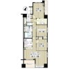 2SLDK Apartment to Rent in Chuo-ku Floorplan