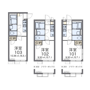 1K Apartment in Kamirenjaku - Mitaka-shi Floorplan