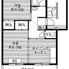 2DK Apartment to Rent in Toride-shi Floorplan