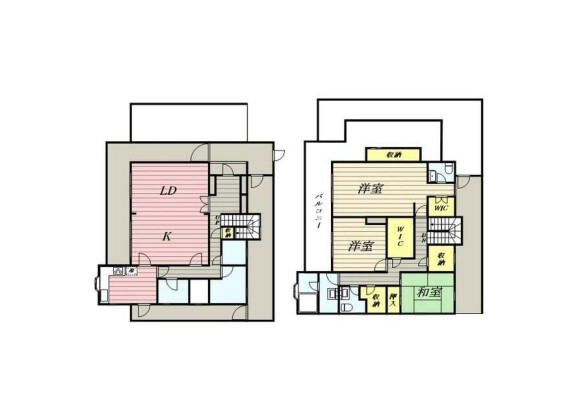 3SLDK House to Rent in Setagaya-ku Floorplan
