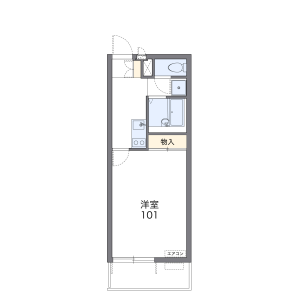 1K Mansion in Oizumigakuencho - Nerima-ku Floorplan
