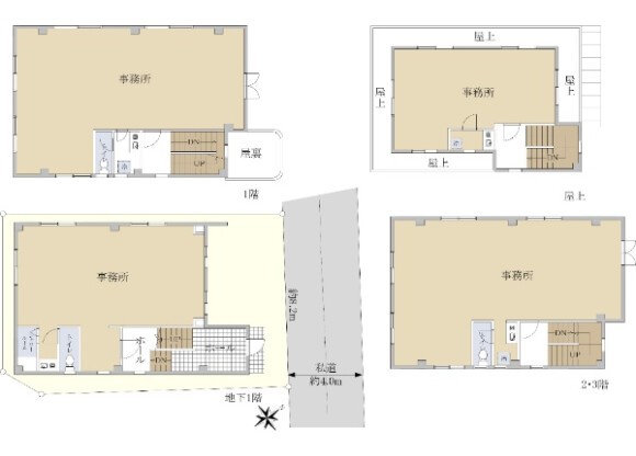 Whole Building Retail to Buy in Minato-ku Floorplan